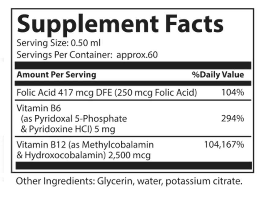 Methylcobalamin (B12) Liquid