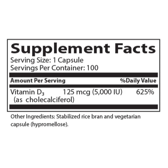 Vitamin D3 5000 IU