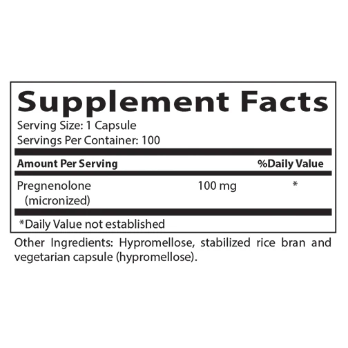 Pregnenolone SR 100mg