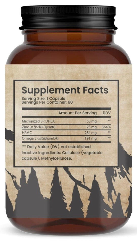 DHEA 100mg + Omega